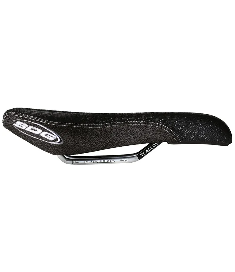 SDG ALISO CRO-MO RAIL SADDLE Black/Black