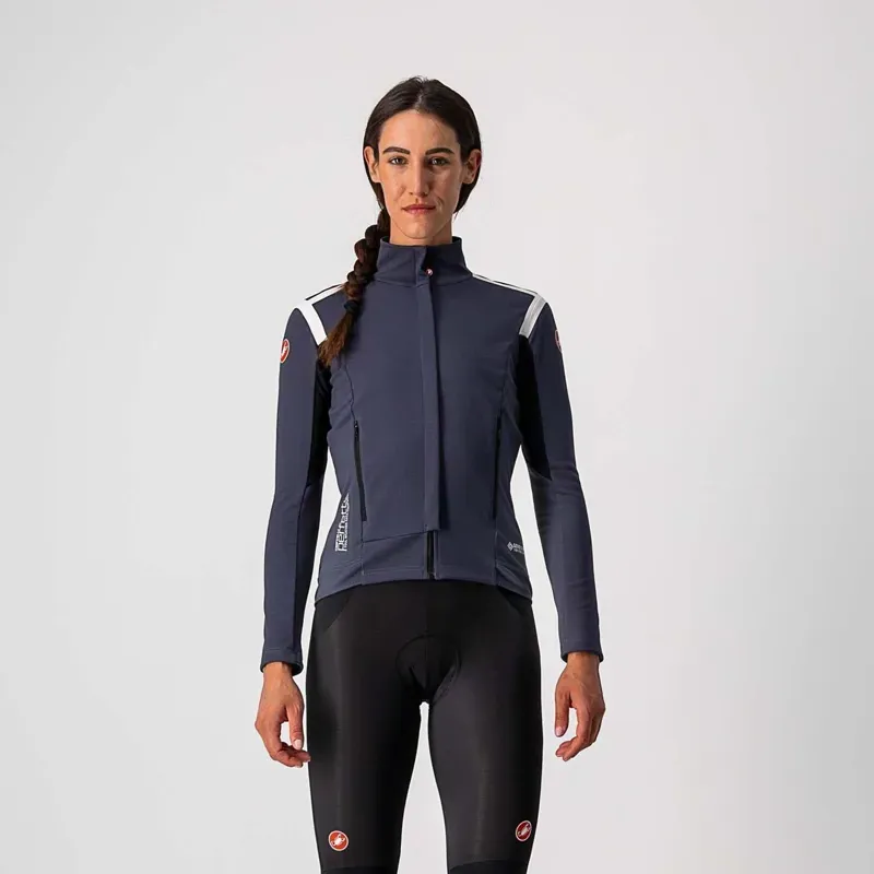 Castelli Perfetto RoS Womens Long Sleeve Jacket in Blue