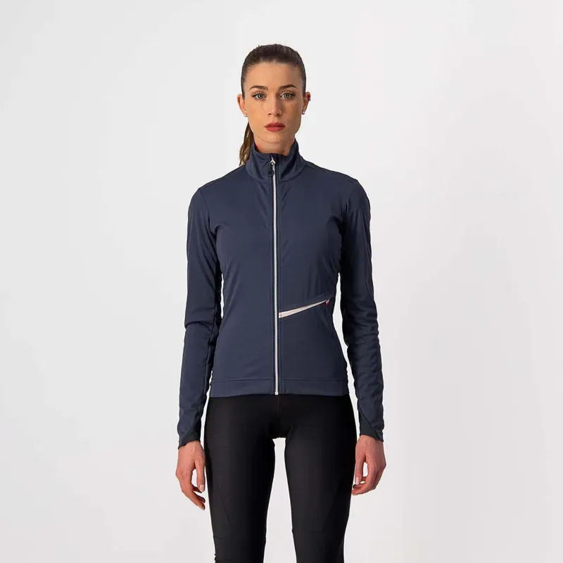 Castelli Go Womens Jacket in Blue