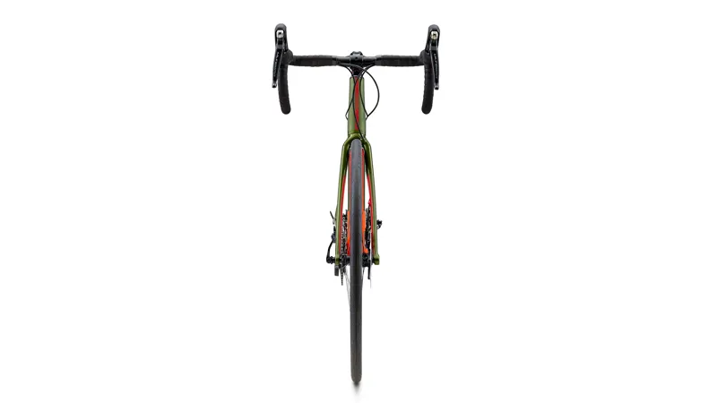 Cervelo C3 ULTEGRA DI2 Olive/Orange/Red-11