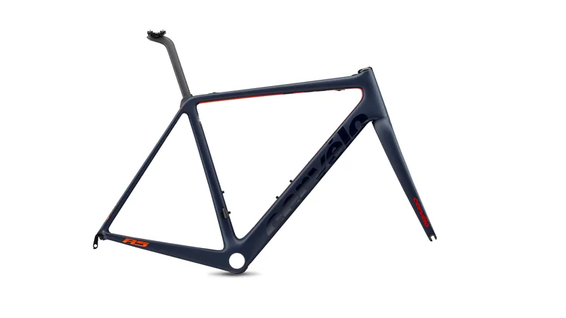 Cervelo R5 Frameset Navy/Orange-2