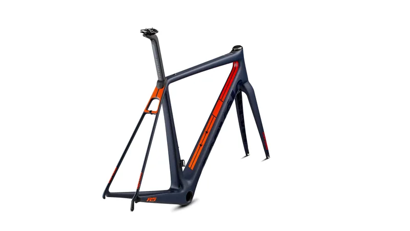 Cervelo R5 Frameset Navy/Orange-3