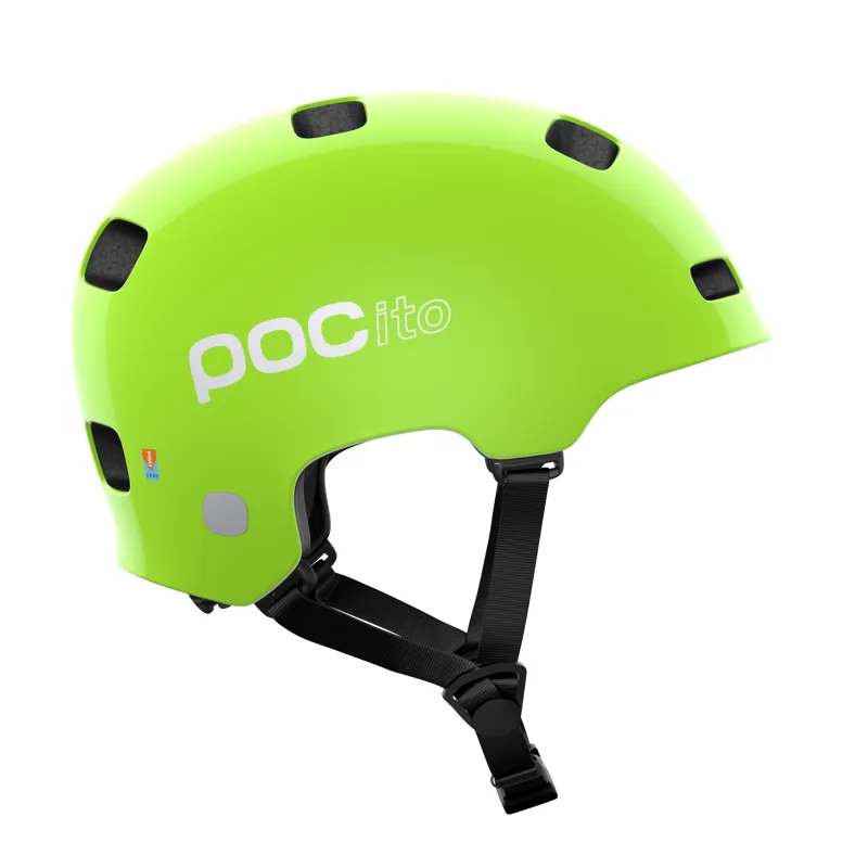 POC POCito Crane MIPS Kids Helmet in Green-1
