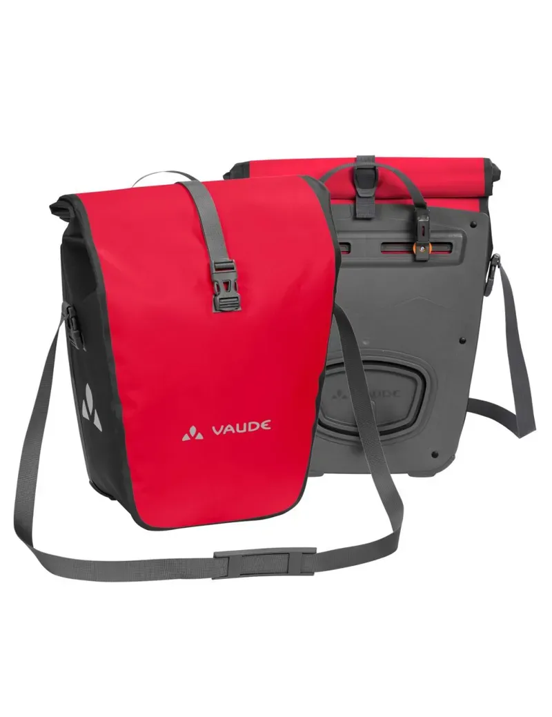 Vaude Aqua Back 48-litre Pannier Bag Pair in Red