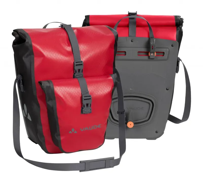 Vaude Aqua Back Plus 51-litre Pannier Bag Pair in Red