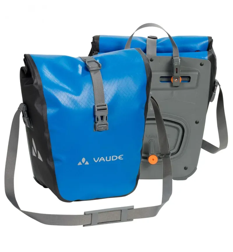 Vaude Aqua Front 28-litre Pannier Bag Pair in Blue
