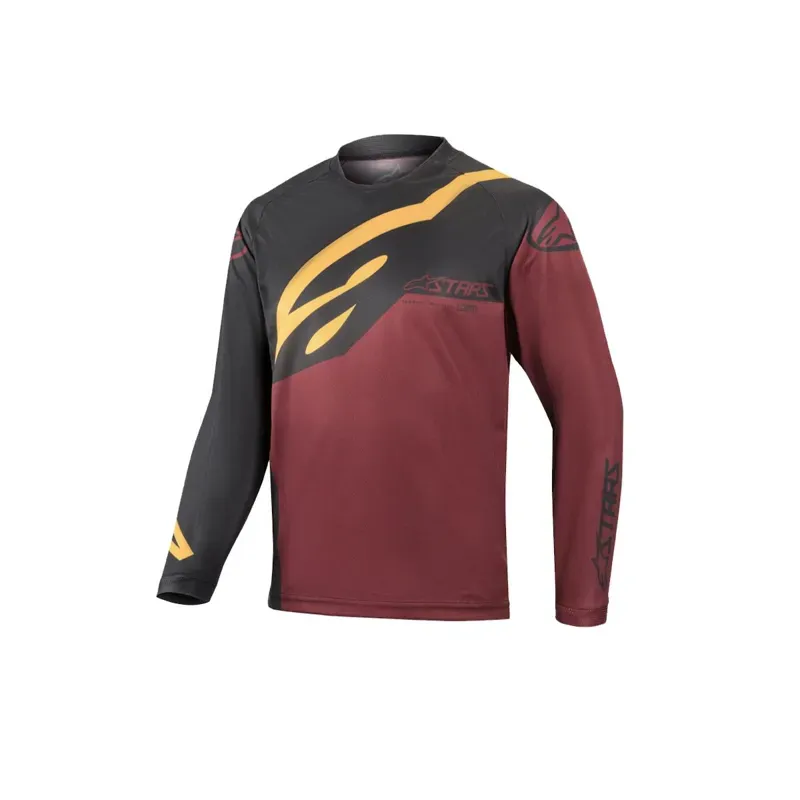 Alpinestars Youth Racer Factory Long Sleeve Jersey In Brown