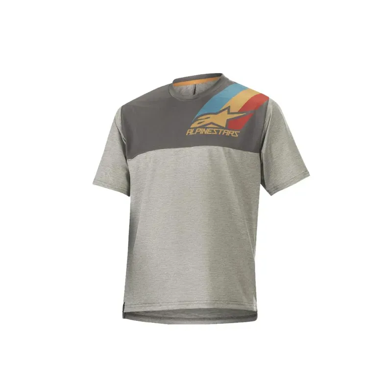 Alpinestars Youth Alps 4.0 Short Sleeve Jersey In Grey