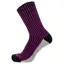 Santini SEFRA Design Medium Profile Cycling Socks in Red