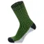 Santini SEFRA Design Medium Profile Cycling Socks in Green