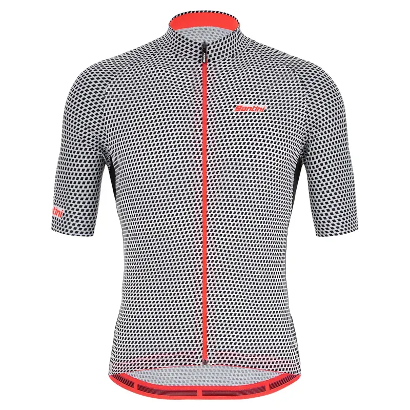 2021 Santini Karma Kite Short Sleeve Jersey in Black