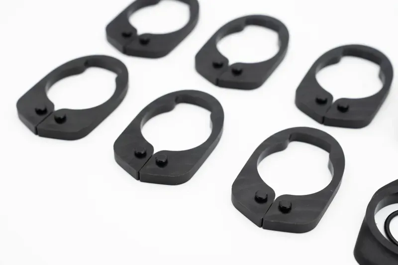 Colnago CC01 Spacer and Top Cap Kit in Black-2
