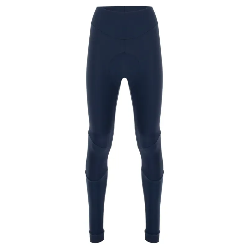 Santini Alba Winter Thermofleece Womens Tights in Blue