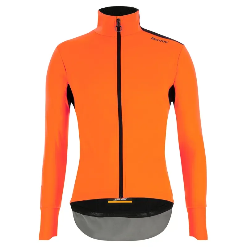Santini Vega Extreme Windproof Jacket in Orange