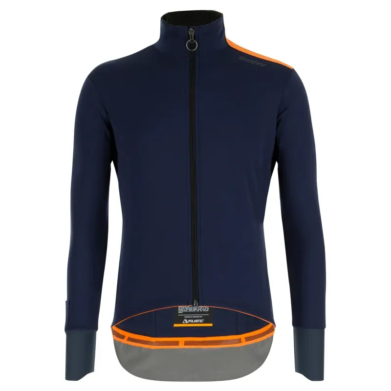 Santini Vega Extreme Windproof Jacket in Blue