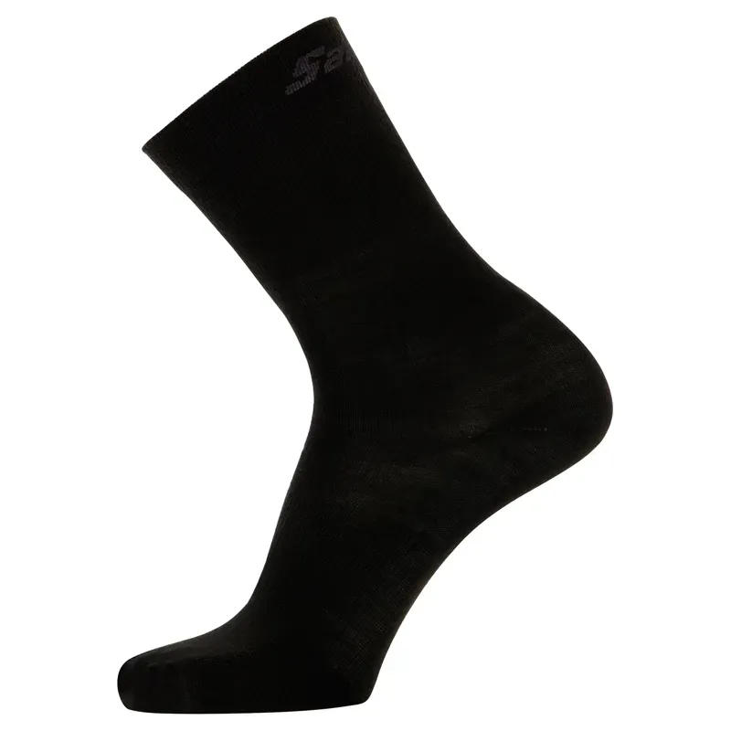 Santini High Profile Wool Socks in Black