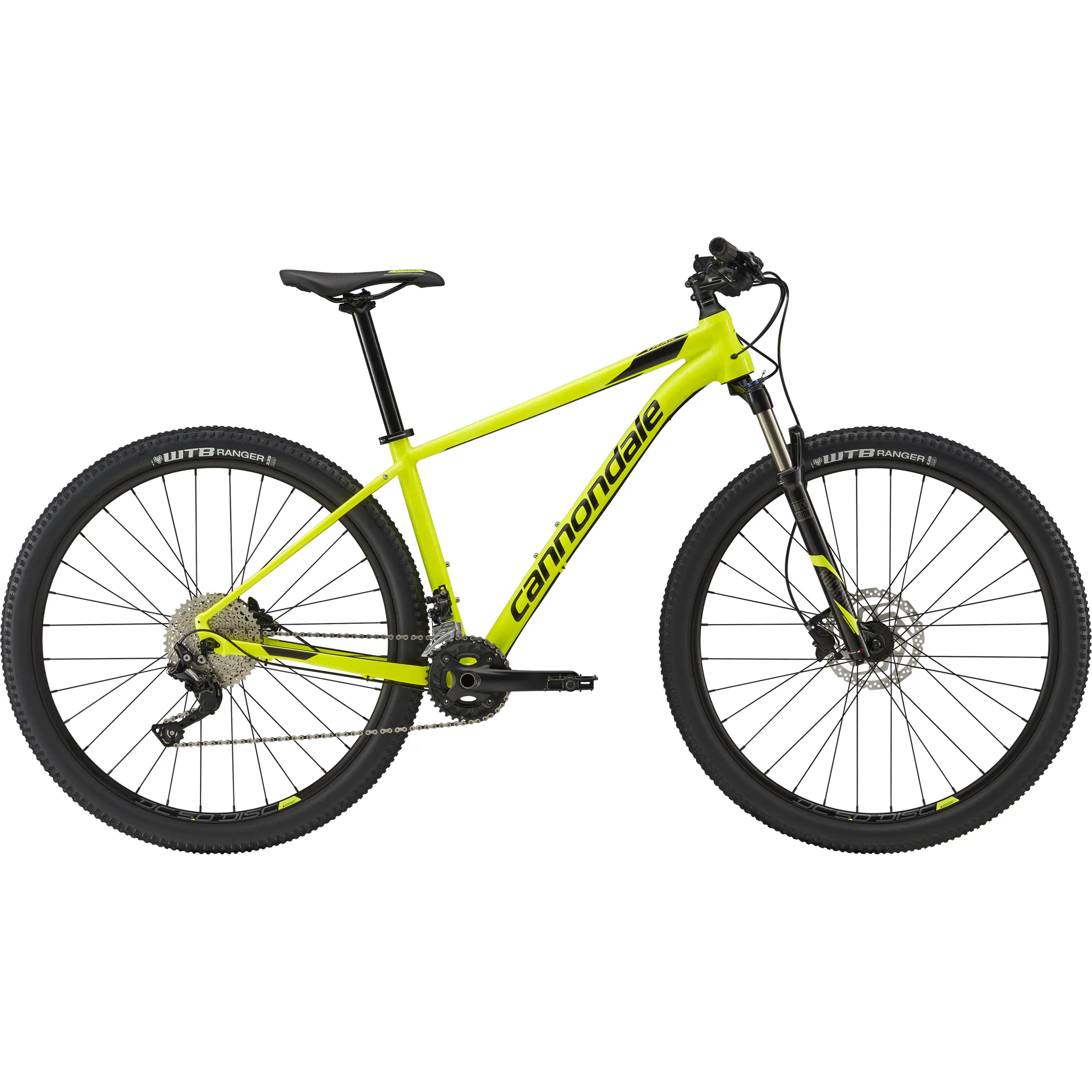 2019 Cannondale Trail 4 2X Mens Hardtail Mountain Bike in Green 2019 Cannondale Trail 4 2X Mens Hardtail Mountain Bike in Green
