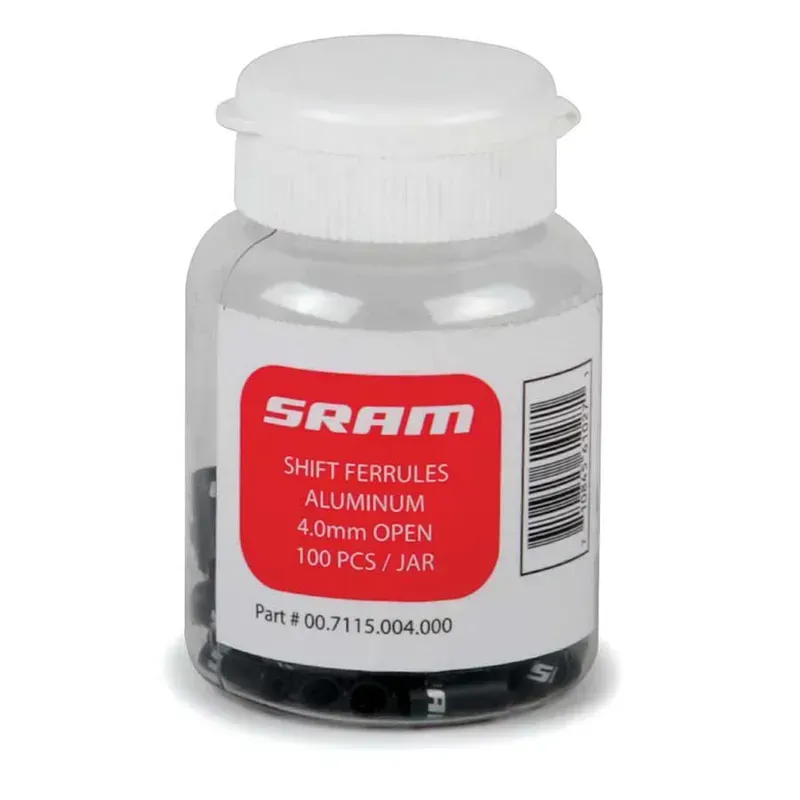 Sram 4mm Housing Ferrules in Black