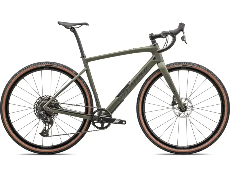 Specialized Diverge Comp Carbon Gravel Bike in Green/Grey