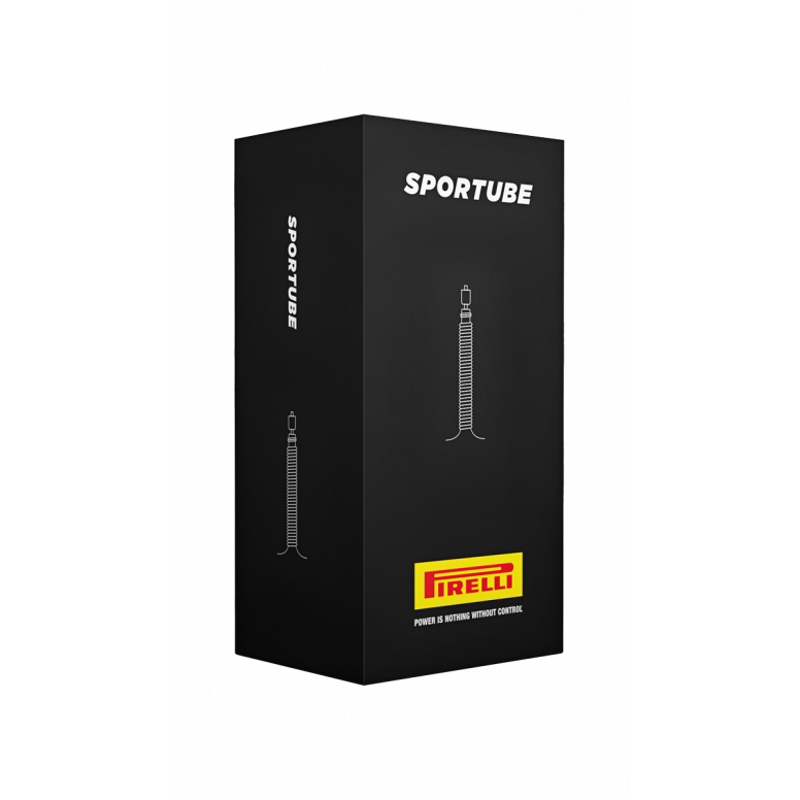 SportTUBE Road Black 700x23-30mm