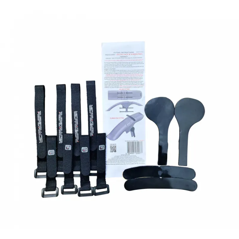 RRP ProGuard Hook and Loop Straps w/ Fork Protectors in Black