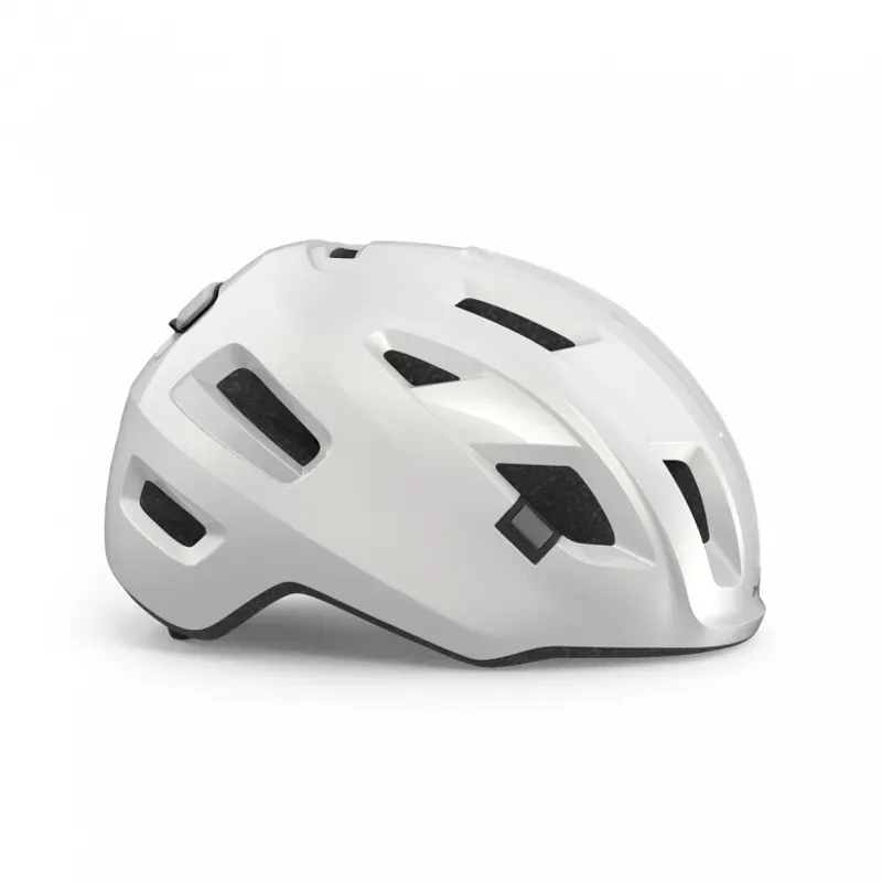 Met E-Mob Helmet in White-1