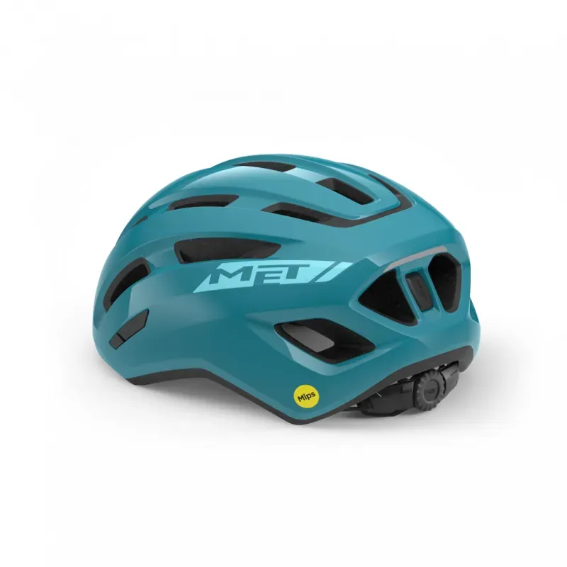 Met Miles Mips Helmet in Teal/Black-2