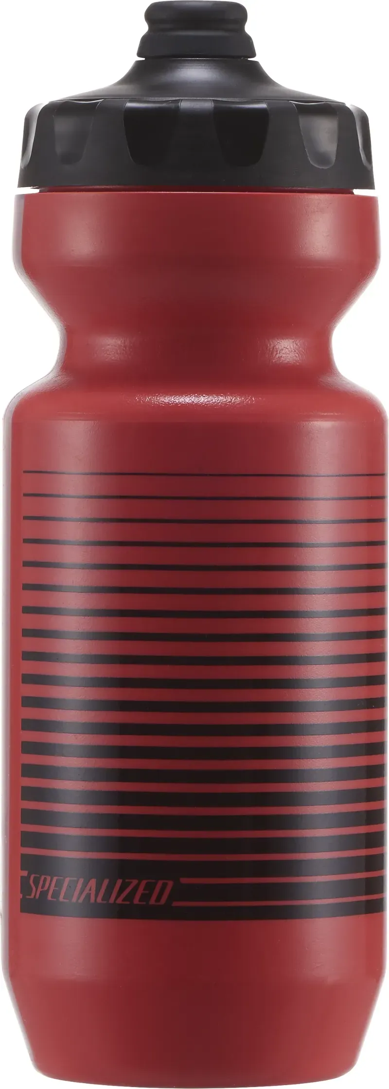 Specialized Purist Fixy Linear Stripe 650ml Water Bottle in Red