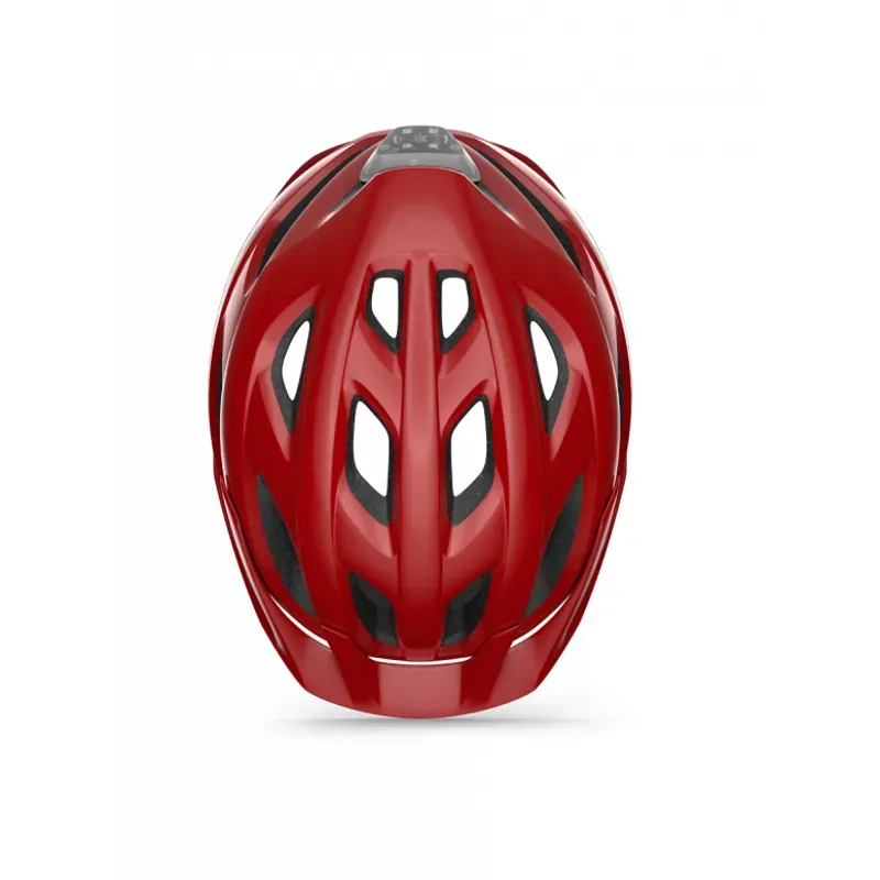 Met Crossover Mips Uni Helmet in Red-3