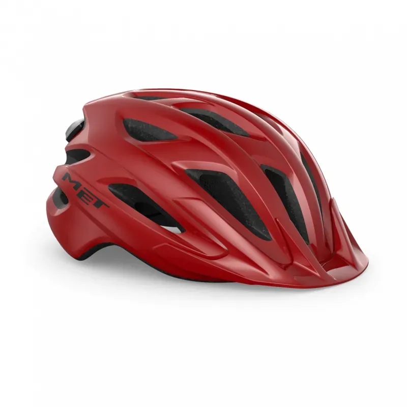 Met Crossover Mips Uni Helmet in Red