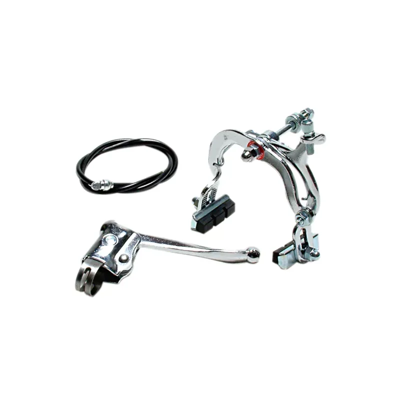 Oxford Steel Chrome Plated Rear Brake Set  in Silver