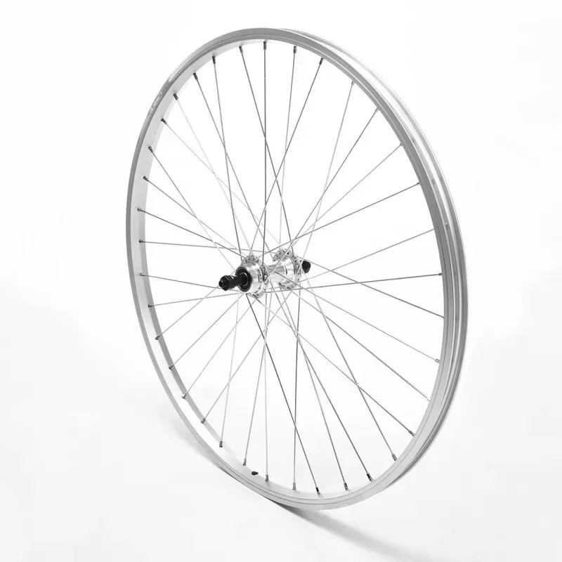 Wheels 26-inch Single Wall QR V-Brake Rear MTB Wheel in Silver-1