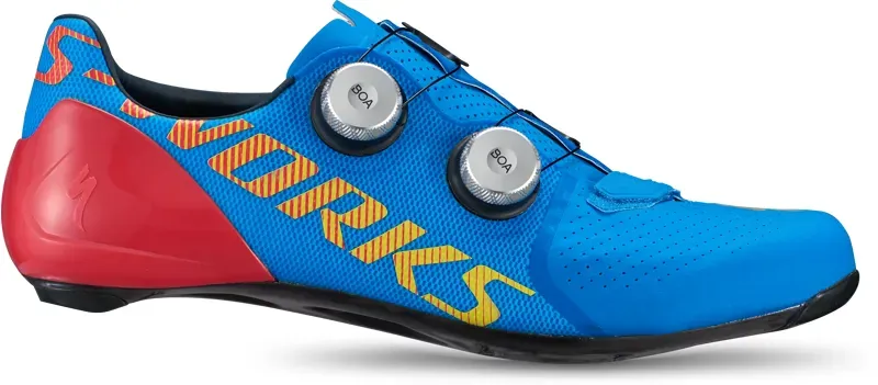 2020 Specialized 36 Reg S Works 7 Road Shoes in Blue