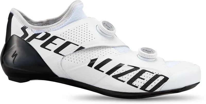Specialized S-Works Ares Carbon Sole  Road Shoes in White