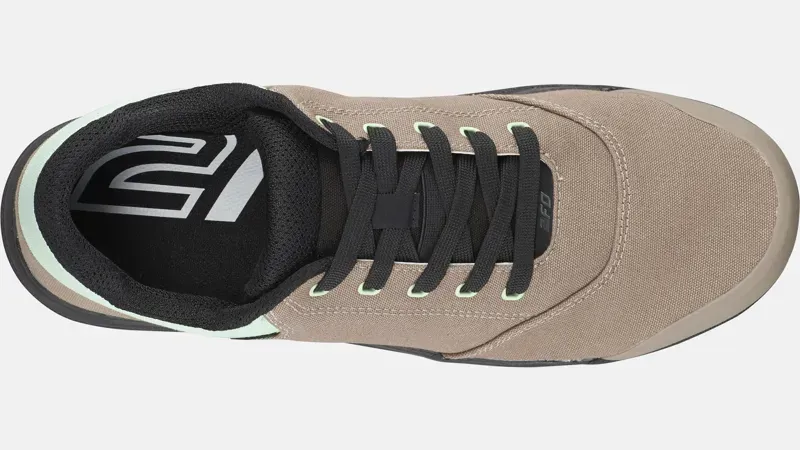 Specialized 2FO Roost Canvas Mountain Bike Shoes in Taupe/Oasis-2