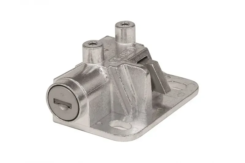 Abus Continental DT T82 Battery Lock in Silver