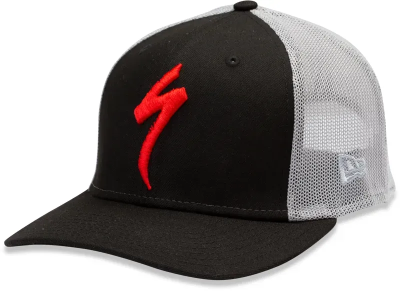 2020 Specialized New Era S-Logo Trucker Cap in Grey