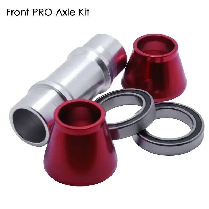 DMR Front Pro 20mm Axle in Red