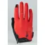 Specialized Body Geometry Dual-Gel Long Finger Gloves in Red