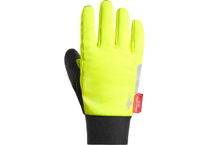 2019 Specialized Element 1.0 Windproof Gloves in Yellow