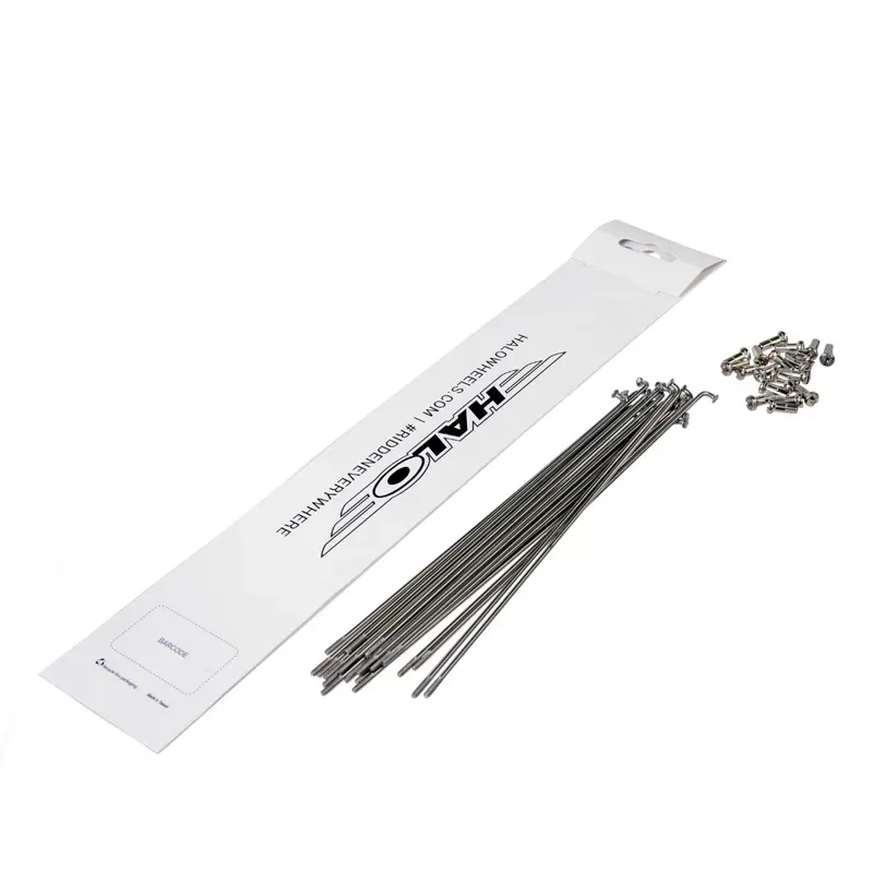 Halo Stainless 180-288mm Spokes in Silver 