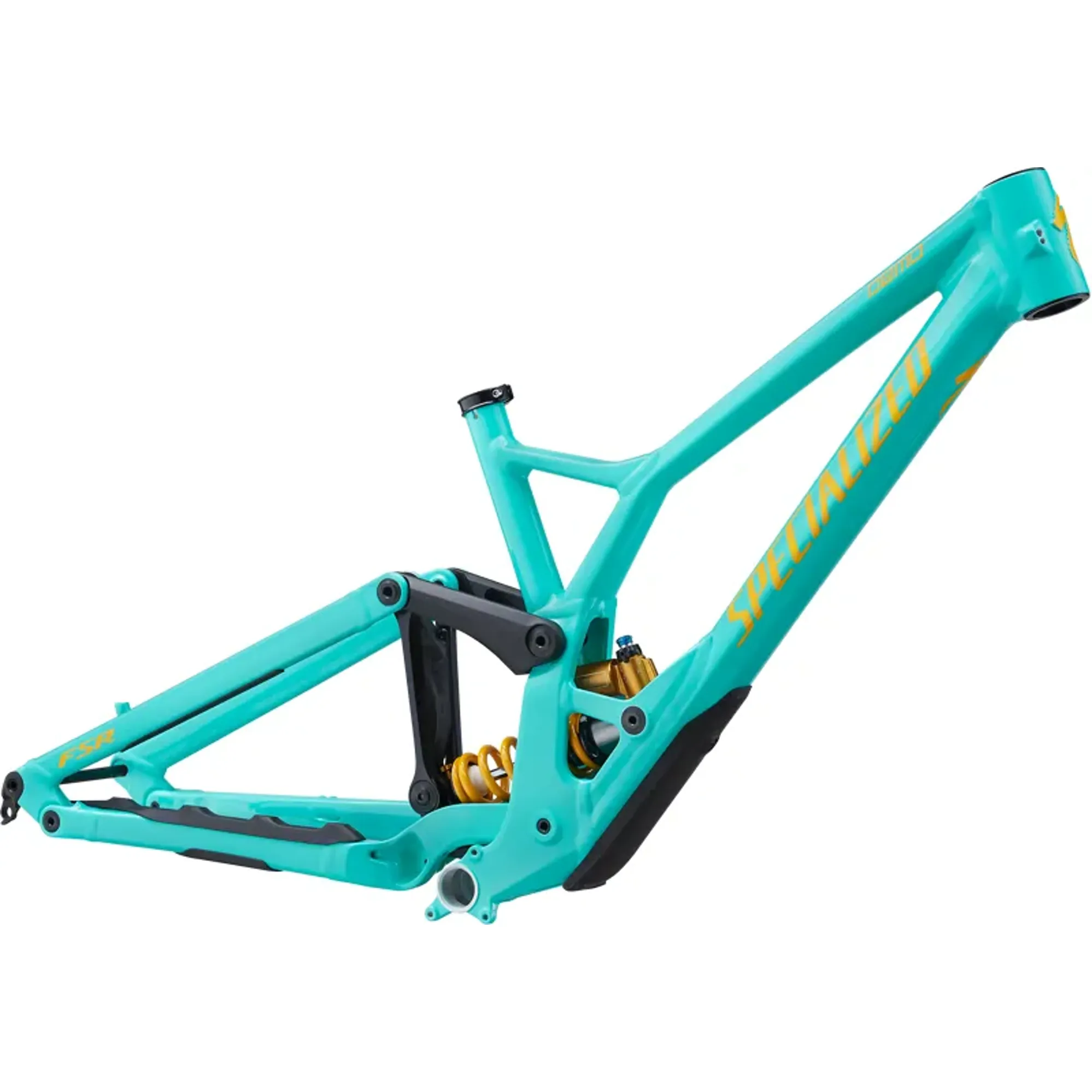 2020 Specialized Demo Race 29 FS Downhill Mountain Bike Frame in Green