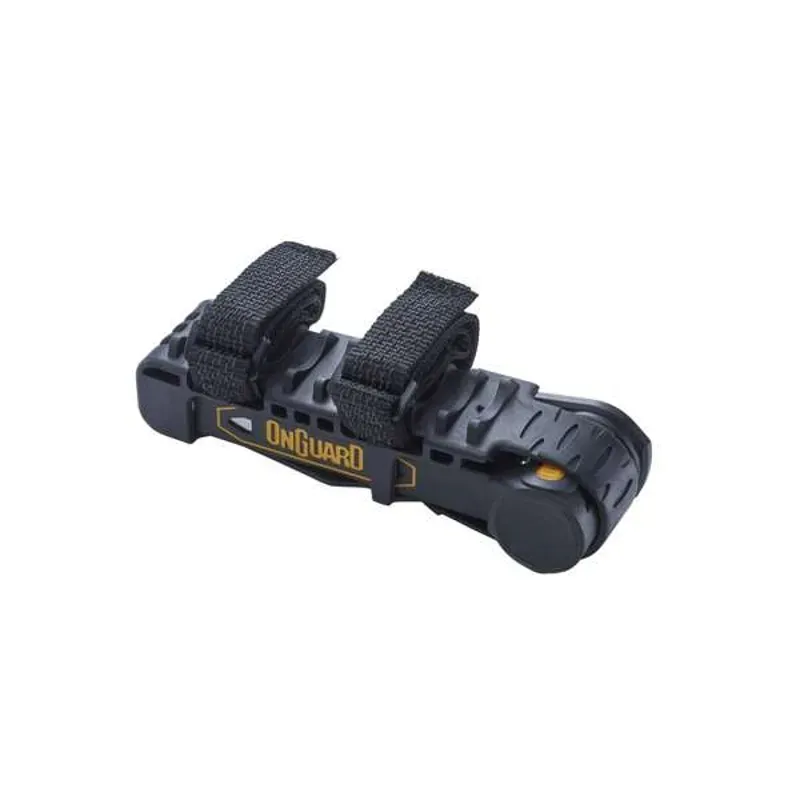 OnGuard K-9 Link Plate Key Lock 750mm in Black/Yellow-5
