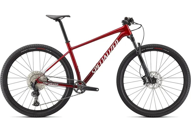 2021 Specialized Chisel Comp Hardtail Mountain Bike in Red
