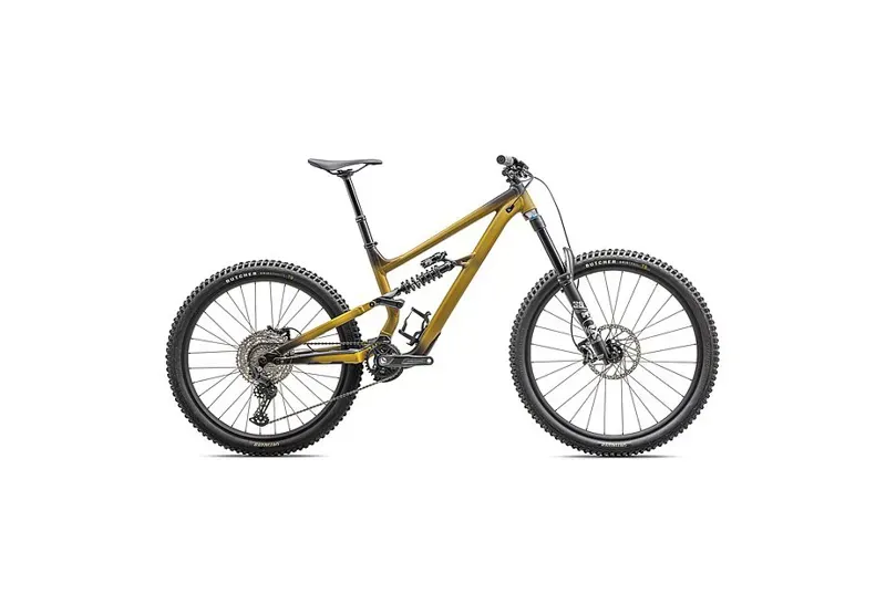 Specialized Status 2 170 MTB in Satin Harvest Gold/Obsidian/Dune White