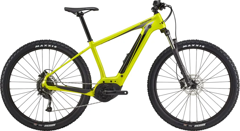2021 Cannondale Trail Neo 4 eMountain Bike in Yellow