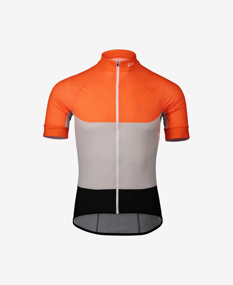 POC Essential Road Light Short Sleeve Jersey in Orange