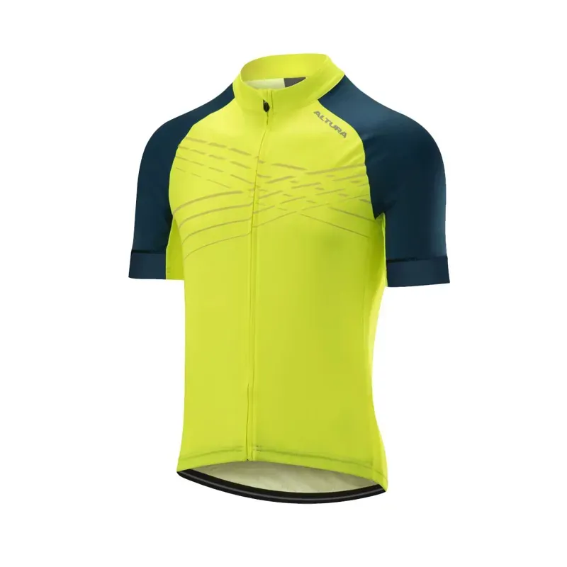 Altura Firestorm Short Sleeve Jersey In Yellow