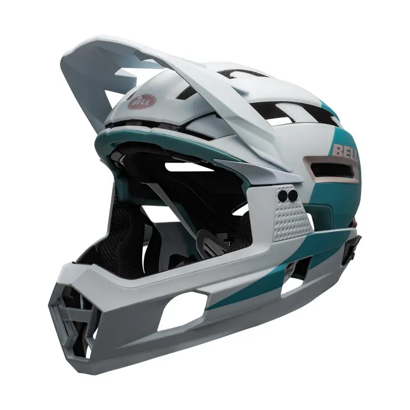 Bell Super Air R MIPS MTB Full Face Helmet in White