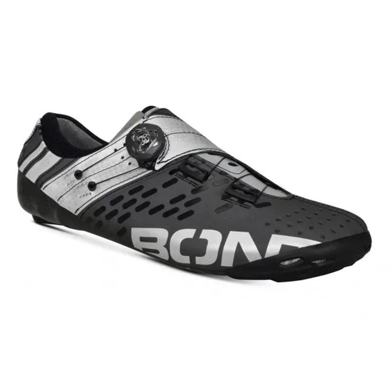 Bont Helix Cycling Shoes in Reflective Black